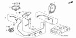 90131S30003 - Electrical/Exhaust/Heater/Fuel: SCREW-WASHER, ET (6X16) for Honda Image