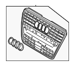 8R0853651CT94 - : Grille for Audi: Q5 Image