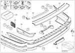 51127005912 - : Covering Right for BMW Image