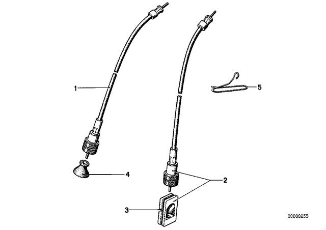 62121357731 - Instruments: Speedo Cable -  for BMW-Motorrad Image
