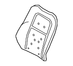 LJ7Z7864811E - Body: Seat Back Pad for Ford Image