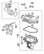 68175280AA - Fuel: Hose Clamp Clamp for Mopar Image