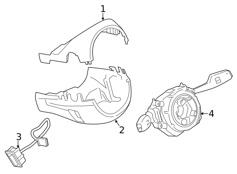 Shroud, Switches & Levers for 2014 BMW 228i #0
