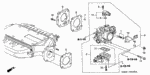 16016P2MA01 - Engine: SCREW SET for Acura Image