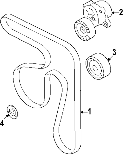 Belts & Pulleys for 2025 Subaru Impreza #0