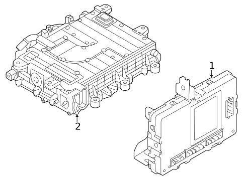 Controls for 2022 Kia Niro EV #0