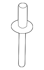 PAF911313 - : Bracket Rivet for Porsche: 911 Image