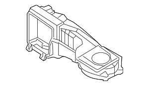 1K1820007C - HVAC: 2005-2018 Volkswagen - Case Assembly for Volkswagen: CC, Eos, Golf, Golf R, GTI, Jetta, R32, Rabbit, Tiguan, Tiguan Limited Image