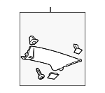 15779110 - : Windshield Pillar Trim for Pontiac: G6 Image