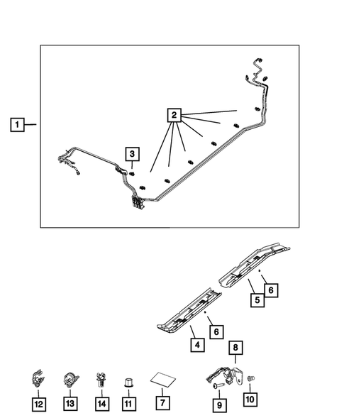 Fuel Tubes for 2018 Fiat 500 #0