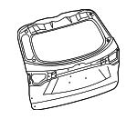 670050E291 - Body: Lift Gate for Toyota: Highlander Image