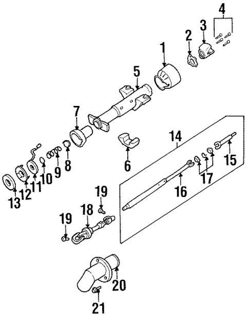 Lower Components for 1998 Chevrolet Lumina #0