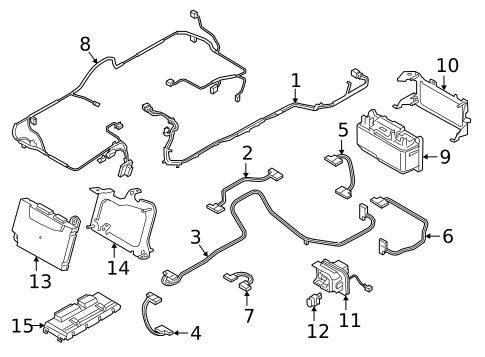 Battery for 2023 BMW 530e xDrive #1