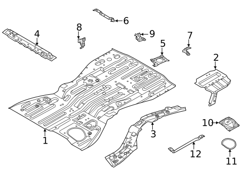Brackets, Flanges & Hangers for 2023 Nissan Pathfinder #0