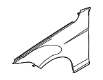 41009633541 - : Fender for BMW: 228i, 228i xDrive, 230i, 230i xDrive, M235i, M235i xDrive, M240i, M240i xDrive Image