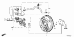 46197SHJA01 - Chassis: NUT-WASHER (8MM) for Honda Image