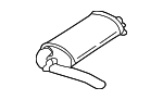 10289838 - Exhaust: Muffler &amp; Pipe for GM Image image