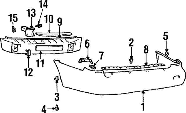 8661029600 - : Bumper Cover for Hyundai Image