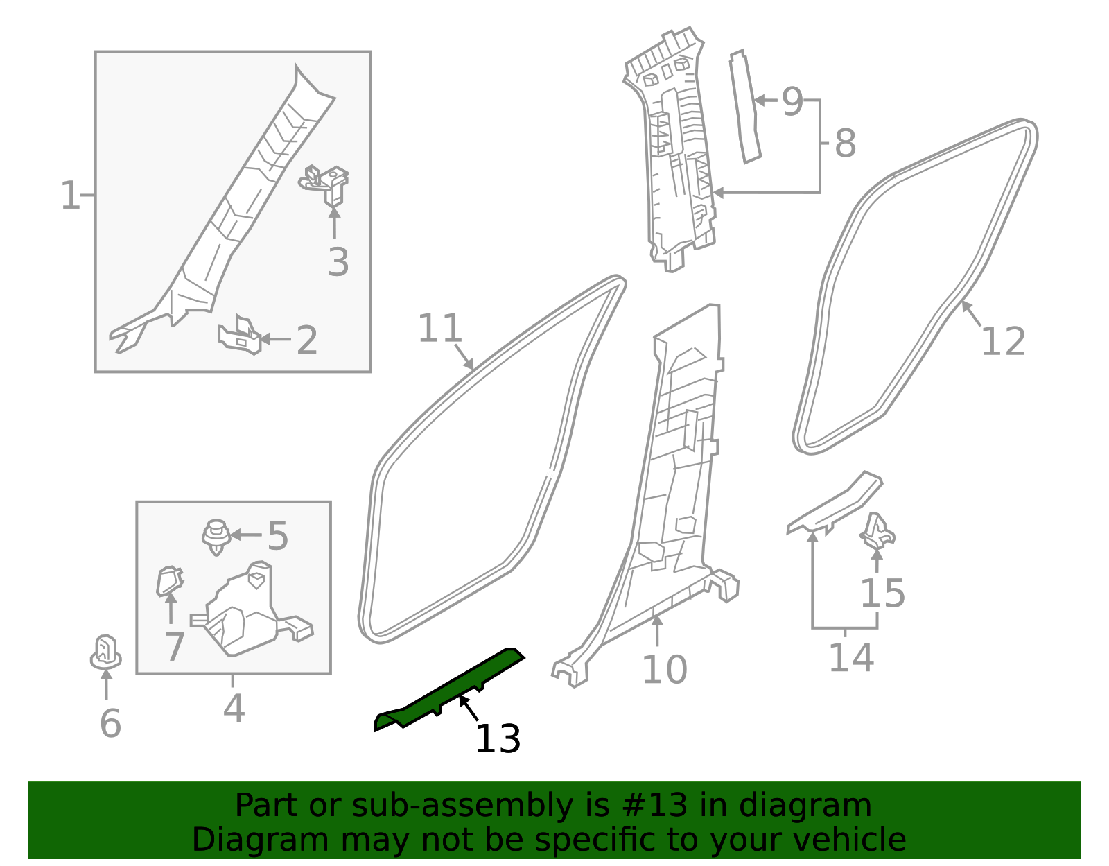 67913-WB002 - Door Sill Plate 2016-2020 Toyota | Longo Toyota Parts
