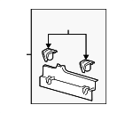 LK4Z61311A59AA - Body: Center Molding for Ford Image