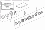 6721SH3415 - Electrical/Exhaust/Heater/Fuel: TUMBLER KIT, KEY CYLINDER for Honda Image