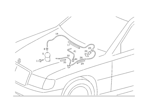 Vacuum Parts, 2 Selection Programs for 1992 Mercedes-Benz 500E #0