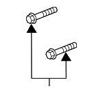 N10672001 - Exhaust: Bracket Bolt for Porsche: Cayenne Image