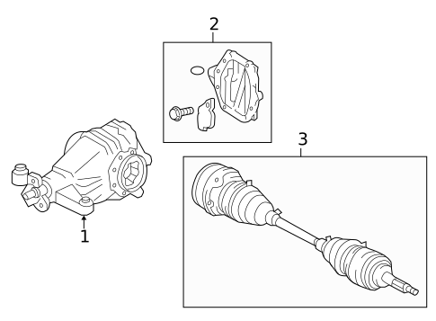 Drive Axles for 2013 Lexus IS250 #0
