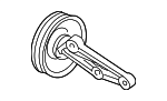 AJ0315950A - Cooling System: Idler Pulley for Mazda: MPV, Tribute Image