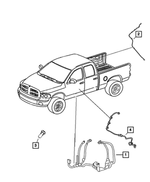 68072637AB - Electrical: Body Wiring for Ram: 2500, 3500 Image