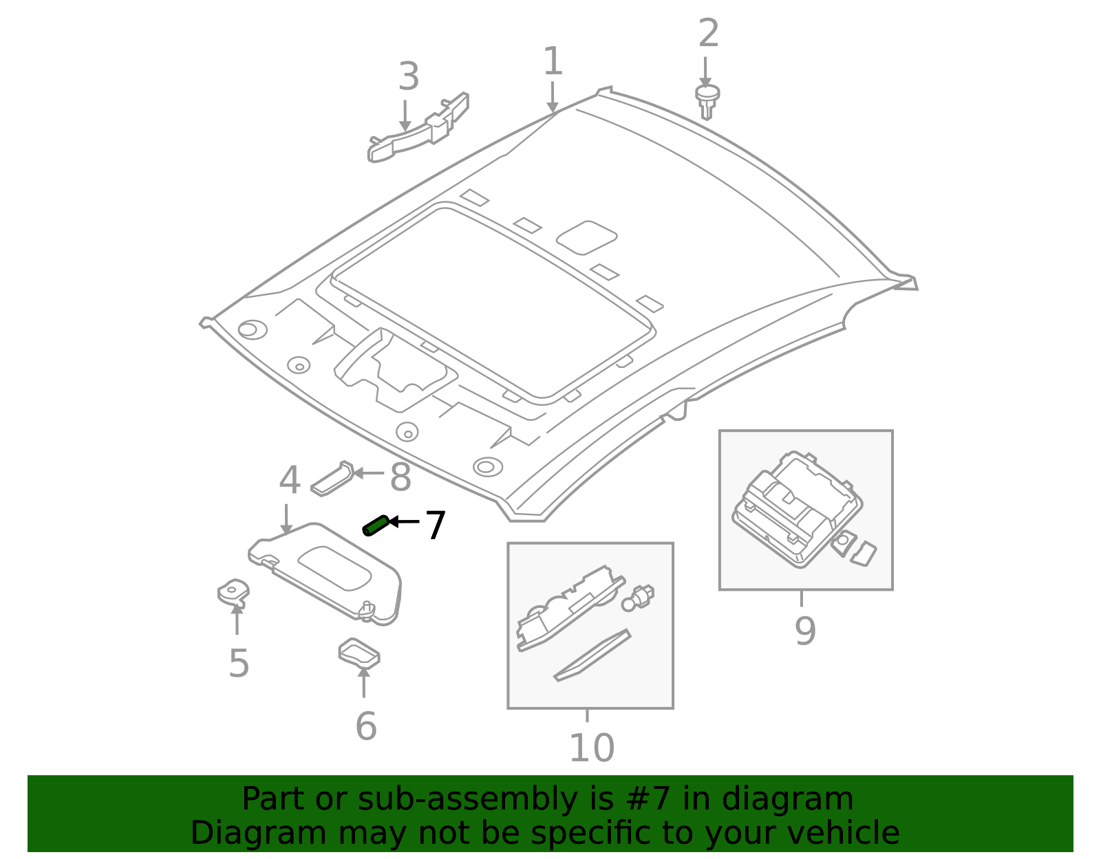 96415-1Z300 - Bulb 2005-2014 Nissan | Official Nissan Parts Store