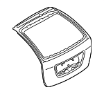 2037400505 - Body: Lift Gate for Mercedes-Benz Image