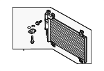 DB3R61480A - HVAC: Condenser Assembly for Mazda: CX-3 Image
