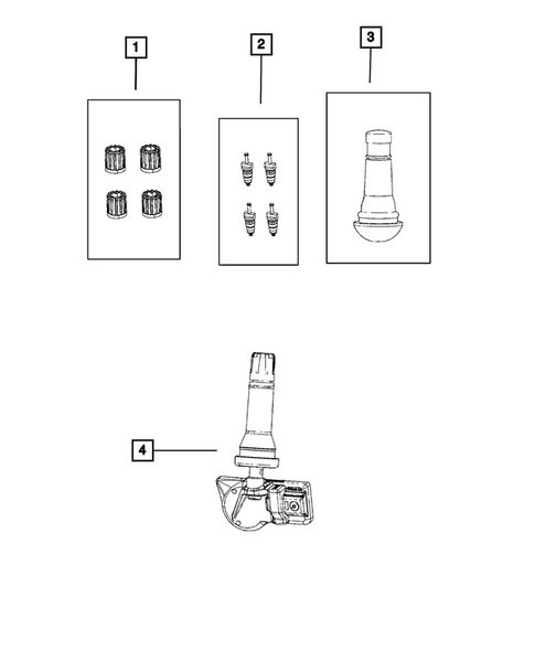 Tire Monitoring System for 2024 Jeep Grand Cherokee #0