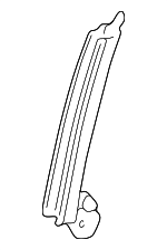 6740353010 - Body: Guide Channel for Lexus: IS300 Image