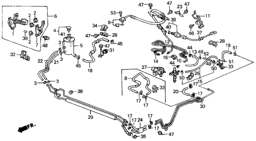 P.S. Hoses - Pipes for 1987 Acura Legend #0