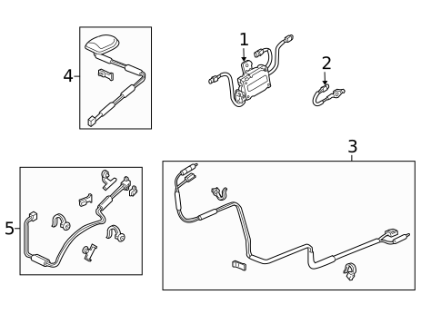Antenna & Radio for 2007 Honda Accord #0