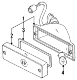 94401209 - Electrical: Park/Turn Lamp for Chevrolet: Spectrum Image