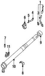 E2TZ7213C - : Knob for Ford: Explorer | Mercury: Mountaineer Image