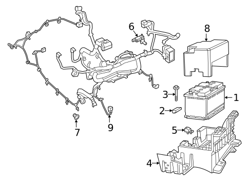 Battery for 2020 Ram 1500 #0