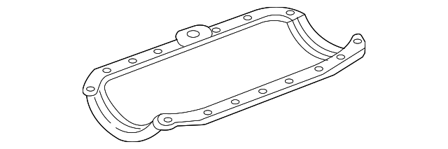 2007-2014 GM Oil Pan Gasket 12593592 | GM Part Solution