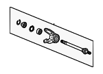 44500T2AA10 - Suspension: Intermediate Shaft for Honda: Accord, Civic Image image