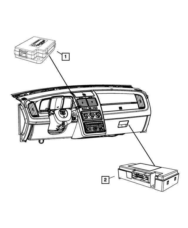 68232228AA - Electrical: Telematics Module for Mopar Image