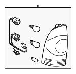 8156004150 - : Tail Lamp Assembly | Driver Side for Toyota: Tacoma Image