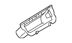 16368001911A68 - Body: Glove Box for Mercedes-Benz Image