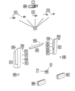 6106410AA - Electrical: Hex Nut for Mopar Image image