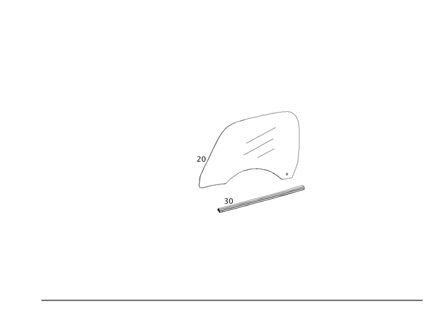 1977250165 - : Sealing Rail for Mercedes-Benz Image