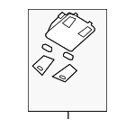 264301BA0A - : Map Lamp Assembly for INFINITI: EX35 Image