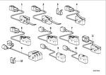 61318354129 - Vehicle Electrical System: Microswitch Backrest Locking for BMW Image