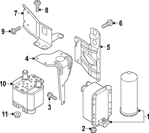 Components for 2024 Audi Q8 e-tron #1